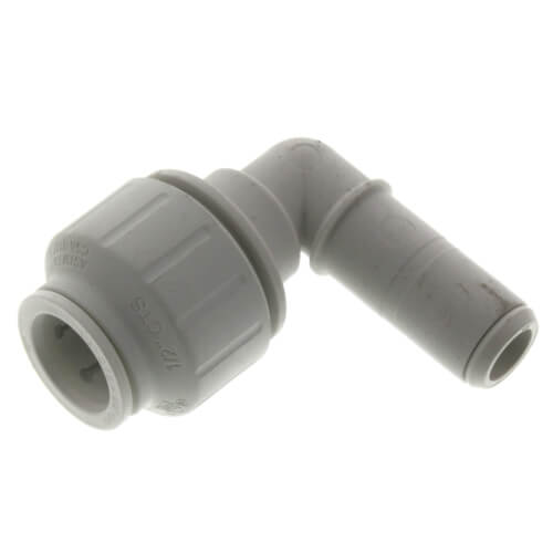 1/2" Stem CTS x 1/2" CTS Pipe ID JG Twist & Lock Speedfit Stem 90-Degree Elbow