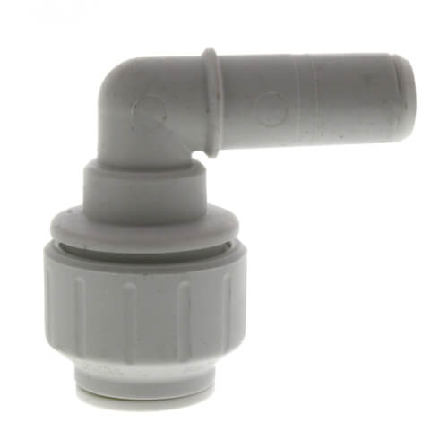1/2" Stem CTS x 1/2" CTS Pipe ID JG Twist & Lock Speedfit Stem 90-Degree Elbow