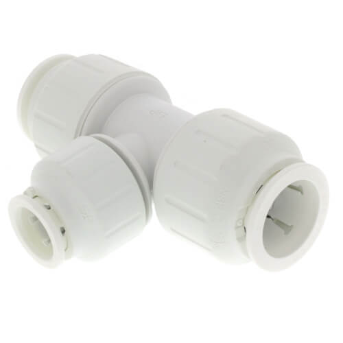 3/4" x 3/4" x 1/2" CTS ID JG Twist & Lock Speedfit Reducing Tee
