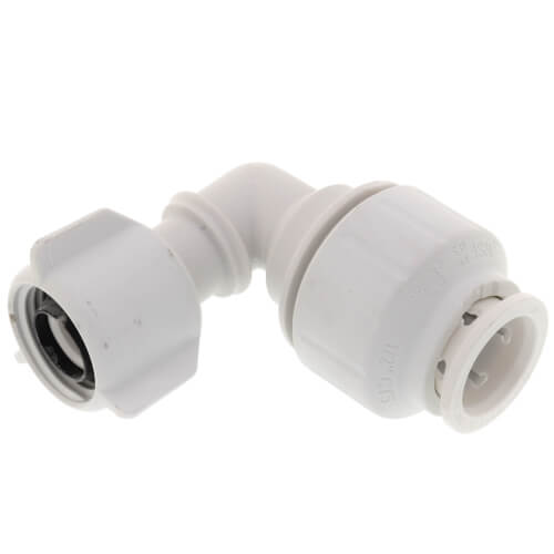 1/2" CTS ID x 1/2" NPS JG Twist & Lock Speedfit Female Swivel Elbow