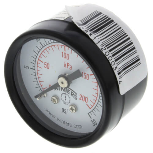 Details about   Winters PEM1400 Pressure Gauge 1-1/2 