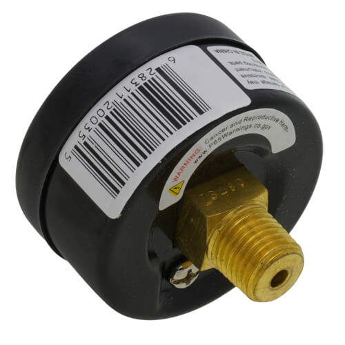 Main product image of 2" PEM Dual Scale Economy Pressure Gauge (0-30 PSI)