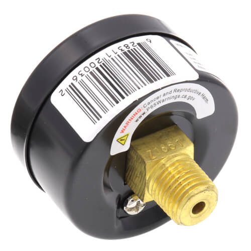 Main product image of 2" PEM Dual Scale Economy Pressure Gauge (0-60 PSI)