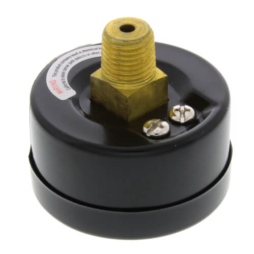 Main product image of 2" PEM Dual Scale Economy Pressure Gauge (0-160 PSI)