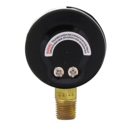 Main product image of 2" PEM Dual Scale Economy Pressure Gauge (0-30 PSI)