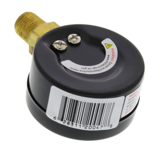Main product image of 2" PEM Dual Scale Economy Pressure Gauge (0-200 PSI)