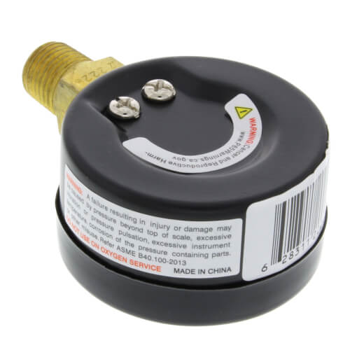 Main product image of 2" PEM Dual Scale Economy Pressure Gauge (0-300 PSI)