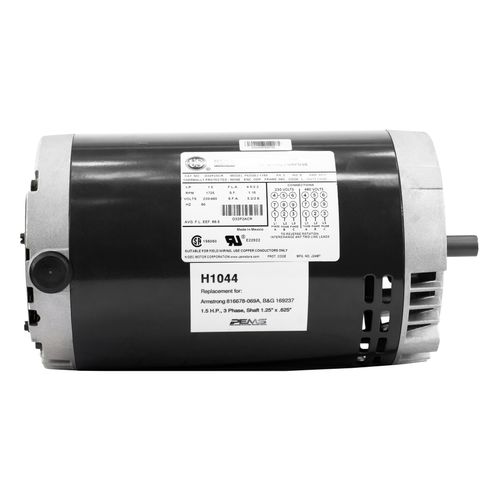 Main product image of  1.5 HP 1800 RPM 56cz ODP Motor, PM5-6536