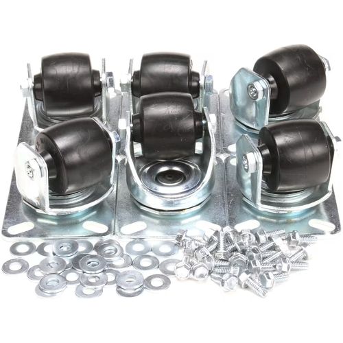 Main product image of Caster Kit, Set of 6, 2-7/8 H, 67062