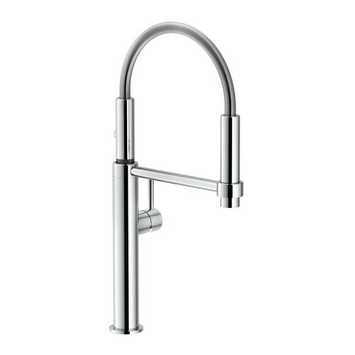 Pescara 18" Single Handle Semi-Pro Kitchen Faucet (Polished Chrome), PES-360-CHR