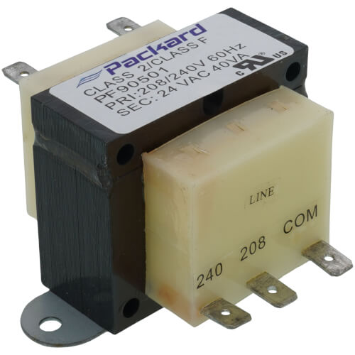 Main product image of Foot Mount 208-240 V (Primary) 24 V (Secondary) 40 VA Transformer