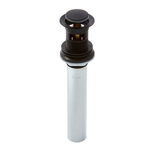 Main product image of Push And Seal All Metal Drain (Matte Black) 972-101B
