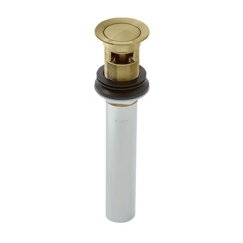 Main product image of Push And Seal All Metal Drain (Brushed Gold) 972-101BG