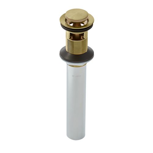 Main product image of Push And Seal All Metal Drain (Brushed Gold) 972-101BG