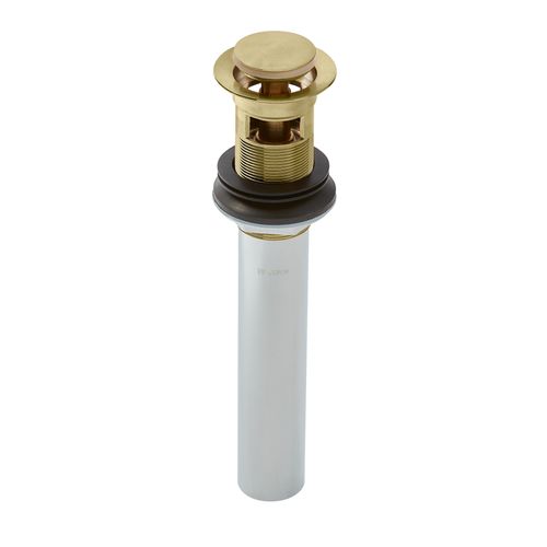 Main product image of Push And Seal All Metal Drain (Brushed Gold) 972-101BG