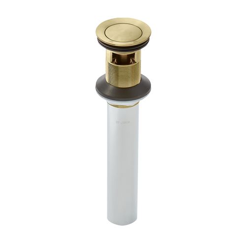 Main product image of Push And Seal All Metal Drain (Brushed Gold) 972-101BG