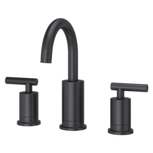Main product image of Contempra 8" Widespread Bathroom Faucet (Matte Black), LG49-NCPB