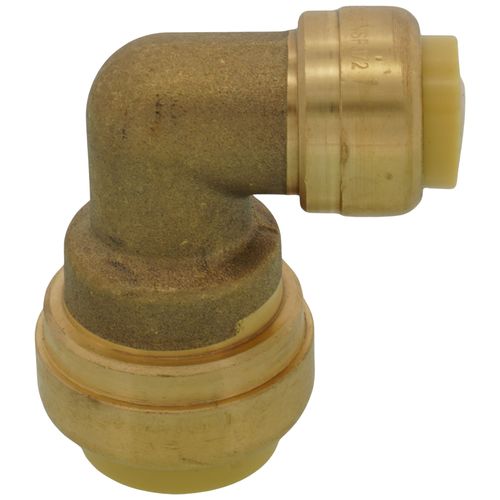 Main product image of 1/2" x 3/4" Push Fit Reducing 90°-Degree Elbow (Lead Free)