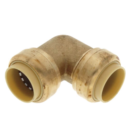 3/4" Push Fit 90° Elbow (Lead Free)