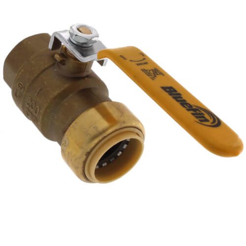 Main product image of 1" Pushfit x 1" FIP Ball Valve (Lead Free)