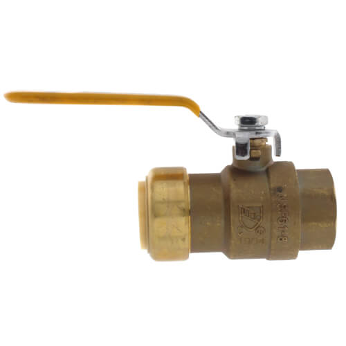 Main product image of 1" Pushfit x 1" FIP Ball Valve (Lead Free)