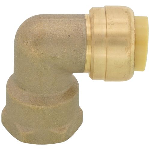Main product image of 1/2" Push Fit x FNPT 90° Elbow (Lead Free)