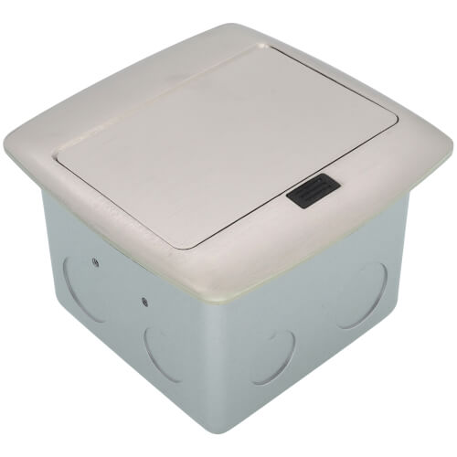 Main product image of Pop-Up Floor Box w/ Tamper-Resistant Self-Test GFCI Outlet, 15A