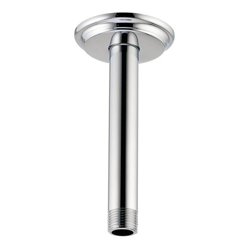 Main product image of 6" Ceiling Mount Shower Arm & Flange , 015-06CC (Polished Chrome)