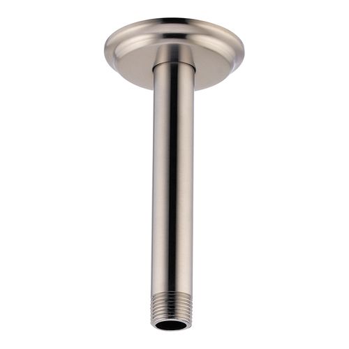 Main product image of 6" Ceiling Mount Shower Arm & Flange , 015-06CK (Brushed Nickel)