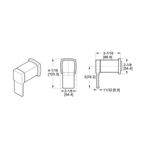 Main product image of Deckard Diverter Trim , 016-DA0K (Brushed Nickel)