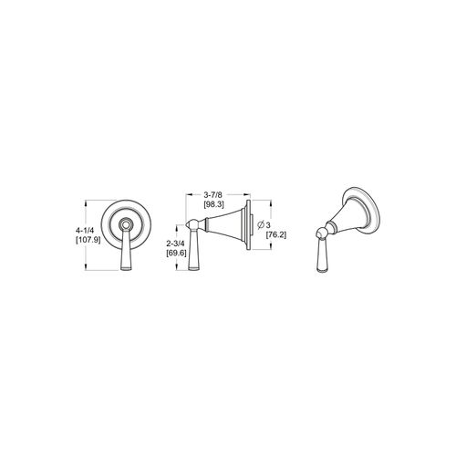 Main product image of Saxton Diverter Trim , 016-GL1Y (Tuscan Bronze)