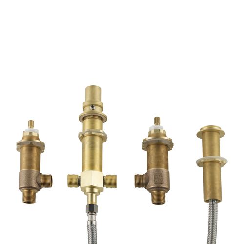 Main product image of 4-Hole Roman Tub Valve Rough, 1/2" IPS/Sweat , 0X6-440R