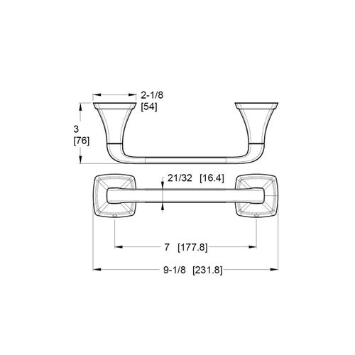 Main product image of Bronson Toilet Paper Holder , BPH-BS1K (Brushed Nickel)