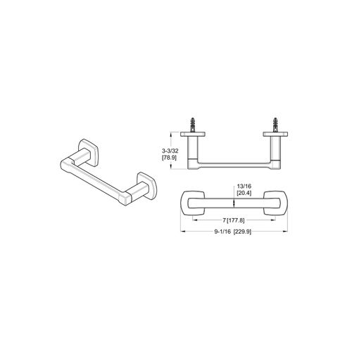 Main product image of Deckard Toilet Toilet Paper Holder , BPH-DA1B (Matte Black)
