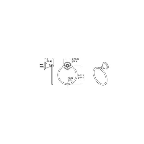 Main product image of Tisbury Towel Ring , BRB-TB0K (Brushed Nickel)