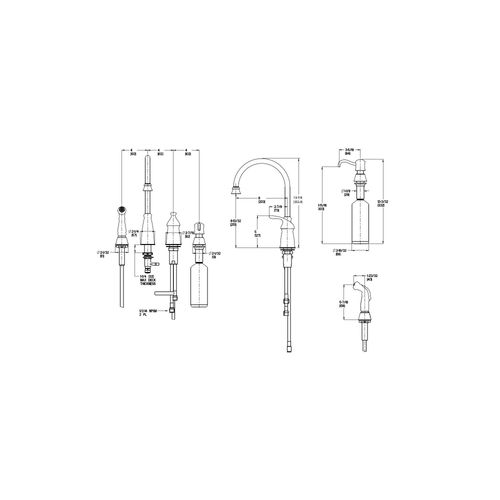 Main product image of Avalon 1 Handle Kitchen Faucet , GT26-4CBC (Polished Chrome)