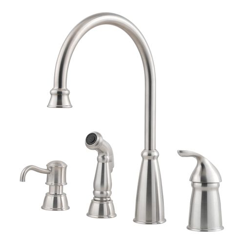 Main product image of Avalon 1 Handle Kitchen Faucet , GT26-4CBS (Stainless Steel)