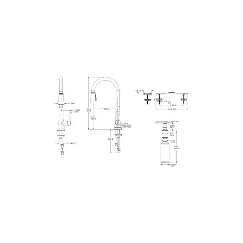 Main product image of Mystique 1-Handle Pull-Down Kitchen Faucet , GT529-MDC (Polished Chrome)