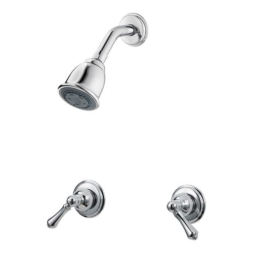 Main product image of 2-handle Tub & Shower Trim Kit With Metal Lever Handles , LG07-81BC (Polished Chrome)