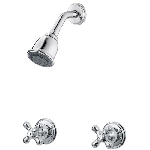 Main product image of 2-Handle Wall Mount Tub & Shower Trim Kit , LG07-8CBC (Polished Chrome)