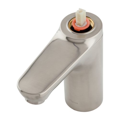 Main product image of Pfirst Modern 1 Control Bathroom Faucet w/ Push & Seal , LG142-060K (Brushed Nickel)