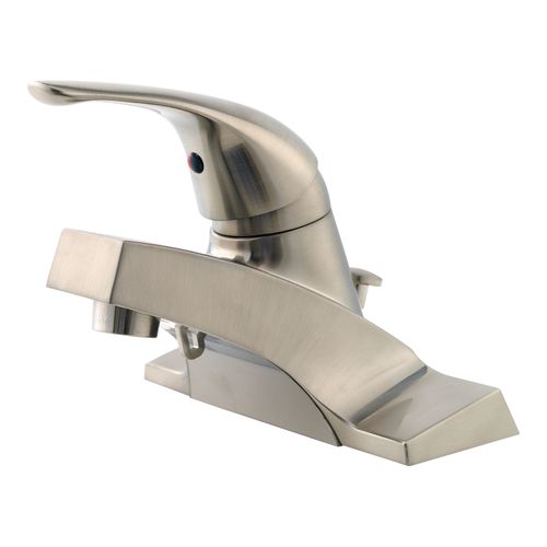 Main product image of Pfirst 1-Handle 4" Centerset Bathroom Faucet , LG142-600K (Brushed Nickel)