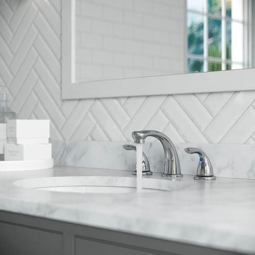 Main product image of Pfirst 2-Handle 8" Widespread Bathroom Faucet , LG149-61P0 (Polished Chrome)