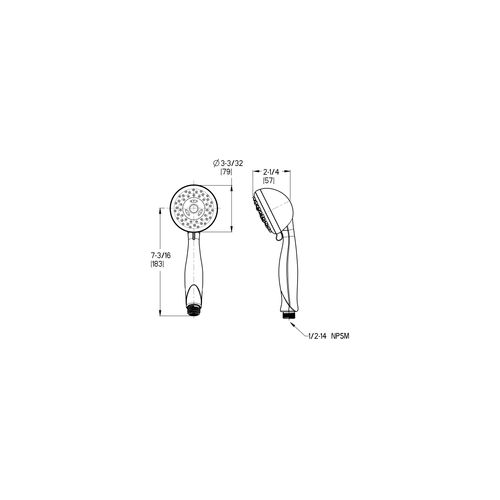 Main product image of Universal Hand Shower Rustic Bronze, LG16-190U