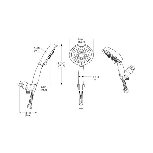 Main product image of Avalon Multifunction Handheld Shower , LG16-CB0K (Brushed Nickel)