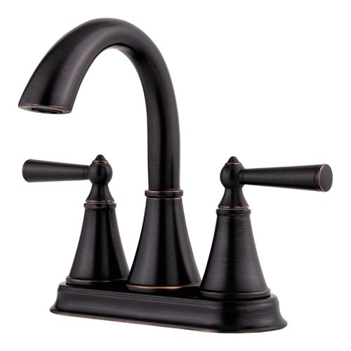 Main product image of Saxton 2-Handle 4" Centerset Bathroom Faucet w/ Push & Seal , LG48-GL0Y (Tuscan Bronze)