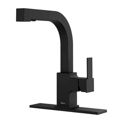 Main product image of Arkitek 1 Handle Pull-Out Kitchen Faucet , LG534-LPMB (Matte Black)