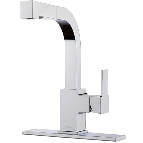Main product image of Arkitek 1 Handle Pull-Out Kitchen Faucet , LG534-LPMC (Polished Chrome)