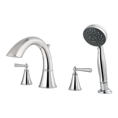 Main product image of Saxton 2-Handle Roman Tub w/ Hand Shower , LG6-4GLC (Polished Chrome)