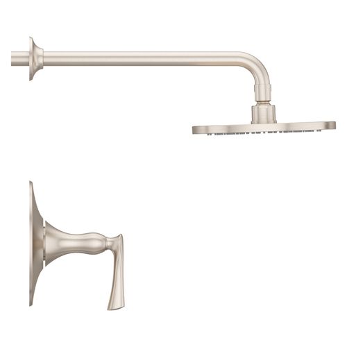 Main product image of Rhen 1-Handle Rain Shower Only Trim 1.8 GPM , LG89-7RHK (Brushed Nickel)